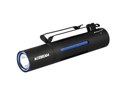AceBeam Rider RX 2.0 AL, 1000 lm, black - Kompakte LED-Taschenlampe, Schwarz