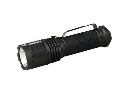 AceBeam TAC AA, 750 lm, CRI90, black - Taktische LED-Taschenlampe, Schwarz