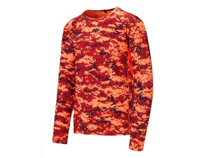 Stagunt Orset Blaze Pixel - Langarmshirt, Orange