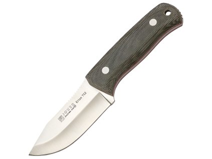 Joker Erizo TS2 – Bushcraftmesser, 9,1 cm, Micarta, Grün