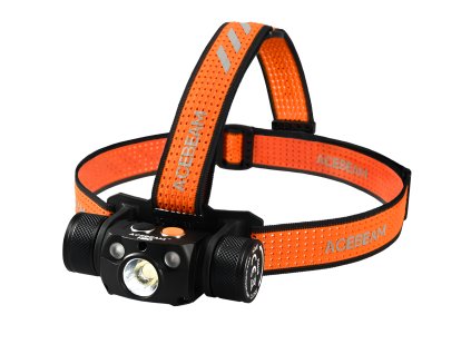 AceBeam H30 R+CRI, 4000 lm, 5000K, black – LED-Stirnlampe, Schwarz