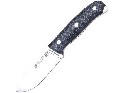 Joker Ursus BS9 – Bushcraftmesser, 10 cm, Micarta, Schwarz