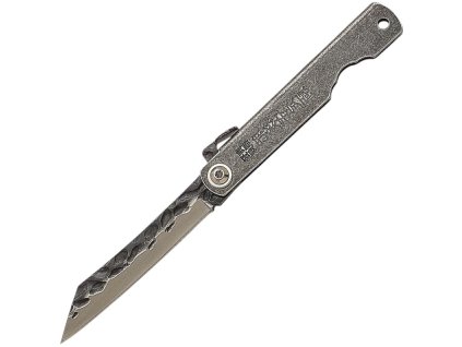 JKR Klappmesser Higonokami, 7,7 cm, Stahl, Schwarz