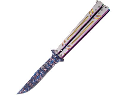JKR Butterflymesser, 10,1 cm, Aluminium, Farbmuster