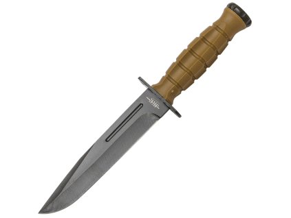 JKR Taktisches Messer, 17 cm, ABS, Sandfarben