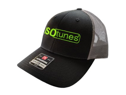 ISOtunes - Basecap, schwarz mit Logo
