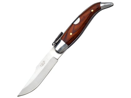 JKR Traditionelles spanisches Klappmesser, 6,5 cm, Rotes Holz  