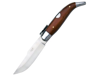 JKR Traditionelles spanisches Klappmesser, 8 cm, Rotes Holz  