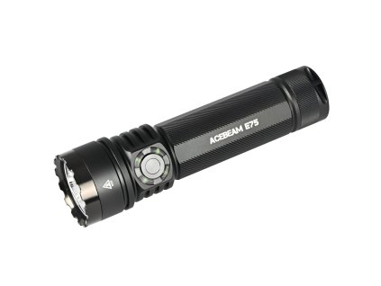 AceBeam E75, 4500 lm, black - LED-Taschenlampe, Schwarz