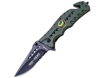 JKR Klappmesser, 8,5 cm, Militär, Grün