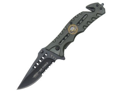 JKR Klappmesser Air Force, 8,5 cm, Grün  