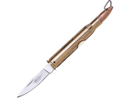 JKR Klappmesser in Form einer 7,62-mm-Patrone, 4,1 cm, Aluminium