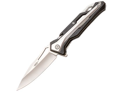 JKR Klappmesser, 8,4 cm, Aluminium, Schwarz  