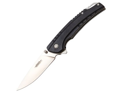 JKR PRO Klappmesser, 8,2 cm, G10, Schwarz  