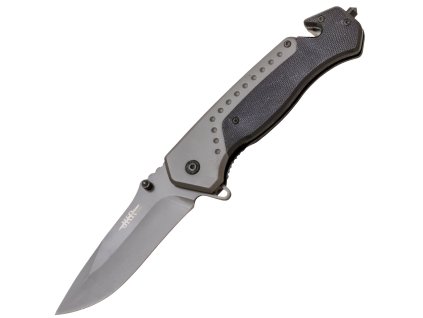 JKR PRO Klappmesser, 9,5 cm, Titan, G10, Schwarz  