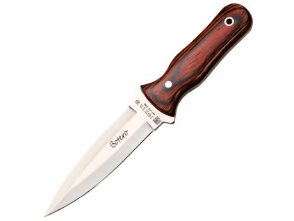 Joker Botero - Stiefeldolch, 11 cm, Rotes Holz  