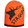 Stagunt Tonio Blaze Uni - Wendemütze für den Winter, Grün-Orange