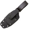 Joker Erizo TS2 – Bushcraftmesser, 9,1 cm, Micarta, Schwarz, Kydex-Scheide
