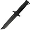 JKR Taktisches Messer mit Parierstange, 16,8 cm, ABS, Schwarz