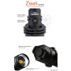 AceBeam P20, 5500 lm, black – Taktische LED-Taschenlampe, Schwarz