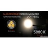 AceBeam E70 Mini AL, 2000 lm, CRI90 - Kompakte LED-Taschenlampe, Schwarz