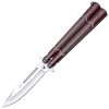 JKR Butterflymesser, 10 cm, Stahl, Rot  