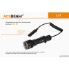AceBeam L17, 1400 lm - Jagd-LED-Taschenlampe, Schwarz