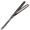 JKR Faltmesser Vierkant, 8,2 cm, Schwarz
