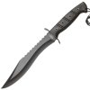 JKR Taktisches Messer mit Parierelement Desert, 19,5 cm, ABS, Schwarz  