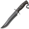 JKR Taktisches Messer mit Parierelement Guerrillero, 19,5 cm, ABS, Schwarz  