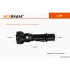 AceBeam L18, 1500 lm - Jagd-LED-Taschenlampe, Schwarz