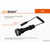 AceBeam L18, 1500 lm - Jagd-LED-Taschenlampe, Schwarz