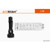 AceBeam L18, 1500 lm - Jagd-LED-Taschenlampe, Schwarz