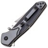JKR PRO Klappmesser, 8,1 cm, G10 und Carbon, Schwarz  