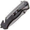 JKR PRO Klappmesser, 9,5 cm, Titan, G10, Schwarz  