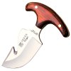 Joker Dogo - Jagdmesser mit Aufbrechhaken, 8 cm, Rotes Holz