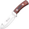 Joker Oso-D - Jagdmesser mit Aufbrechhaken, 12 cm, Rotes Holz