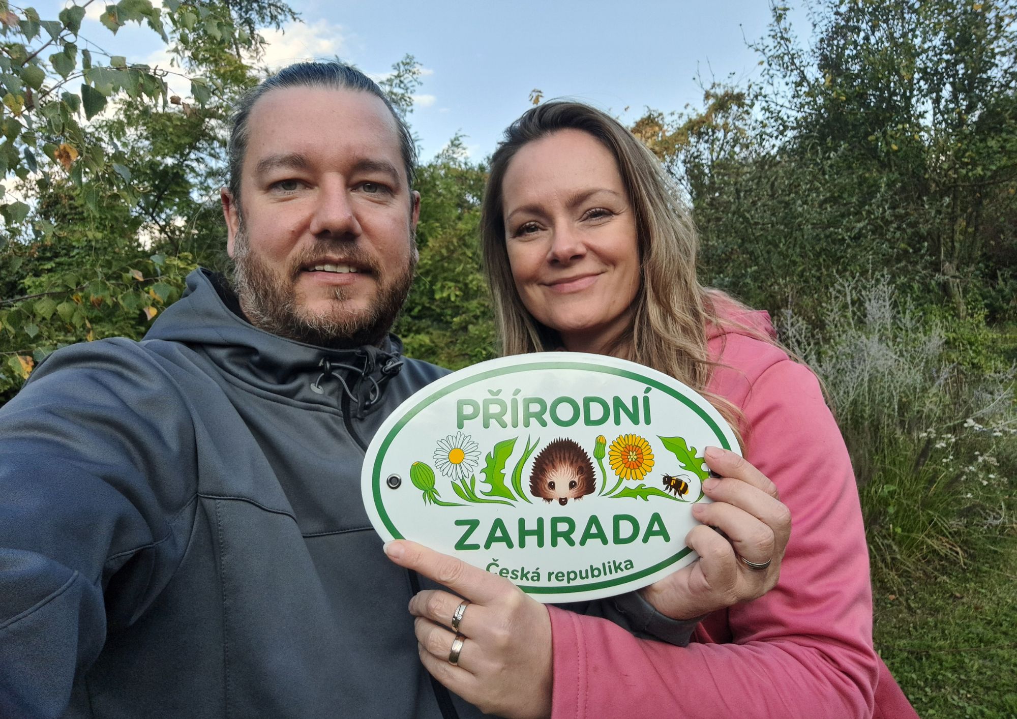 Máme certifikaci „Přírodní zahrada“!