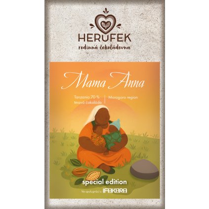 Mama Anna vizualizace přední strana 80x100 tisk.