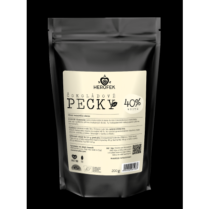 40% White Čokoládové pecky 2026 200g