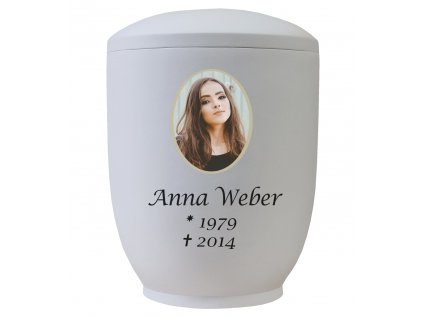 Urne Diamant unglasiert matt – Fotografie