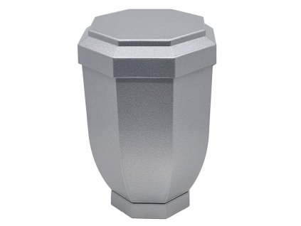 Kunststoff Urne - silber