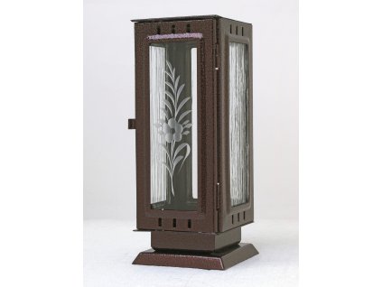 svítilna rovná starozlato