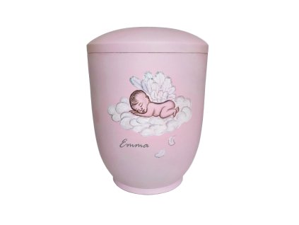 Urna diamant ruzova dite