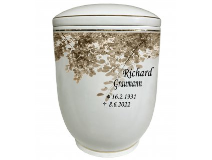 Urne Diamant – Text und Blätter 2