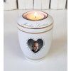 Urne Diamant mini Swarovski mit Foto