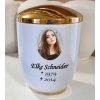 Urne Diamant Fotografie - Golddeckel
