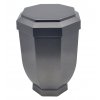 Kunststoff Urne - dunkelgrau