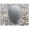 Design-Urne | Silber-Metallic