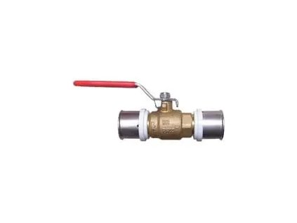 Kulový kohout HERZ s pákovým ovladačem (#P722062 Kulový kohout HERZ s pákovým ovladačem, Dimenze 15 x 2 - 20 x 2, PN 16)